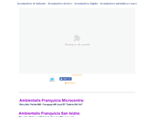 Tablet Screenshot of ambientalis.com.ar